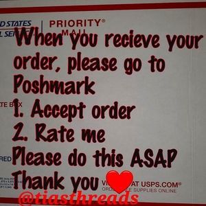 NOTICE TO BUYERS 😁👆🥰